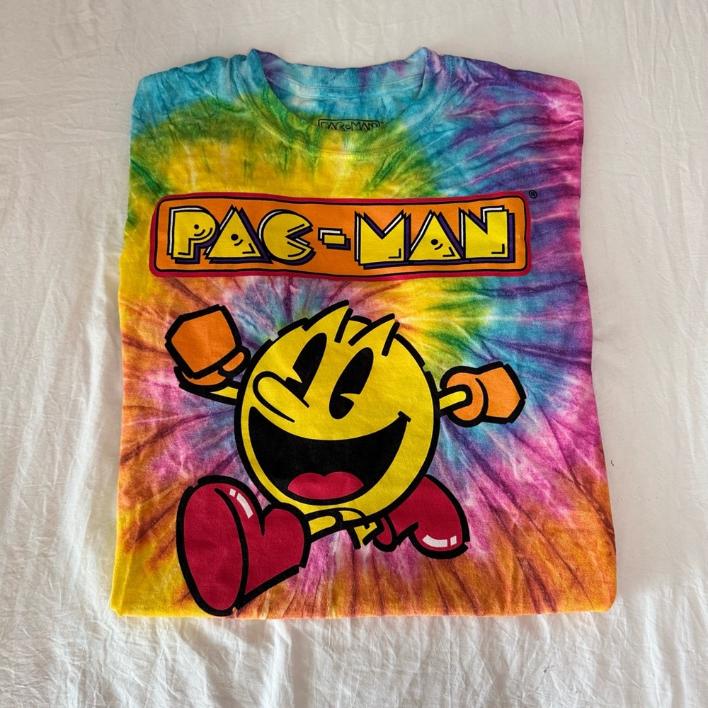 Pac-Man Tie-Dye T-Shirt